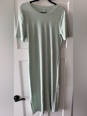 a new day Mint Green Ribbed Tee